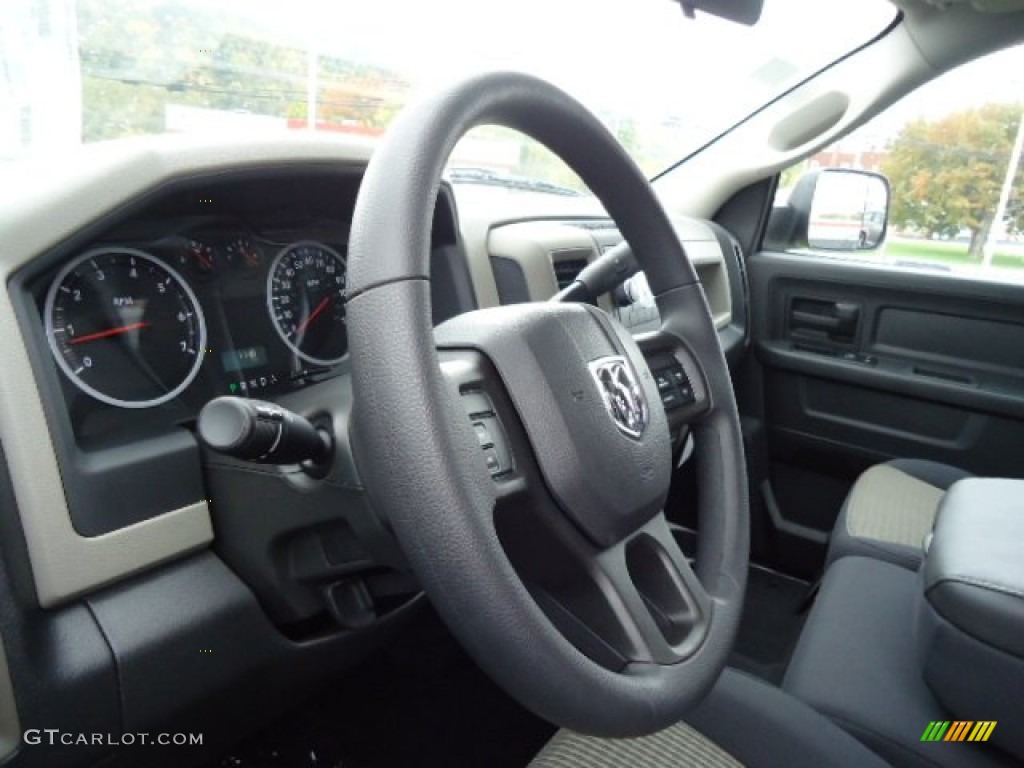 2012 Ram 1500 Express Quad Cab 4x4 - Mineral Gray Metallic / Dark Slate Gray/Medium Graystone photo #16