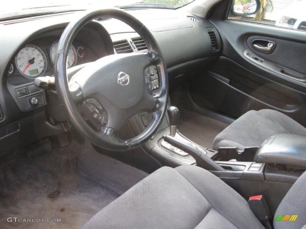 2003 Maxima SE - Merlot Red / Blond photo #9