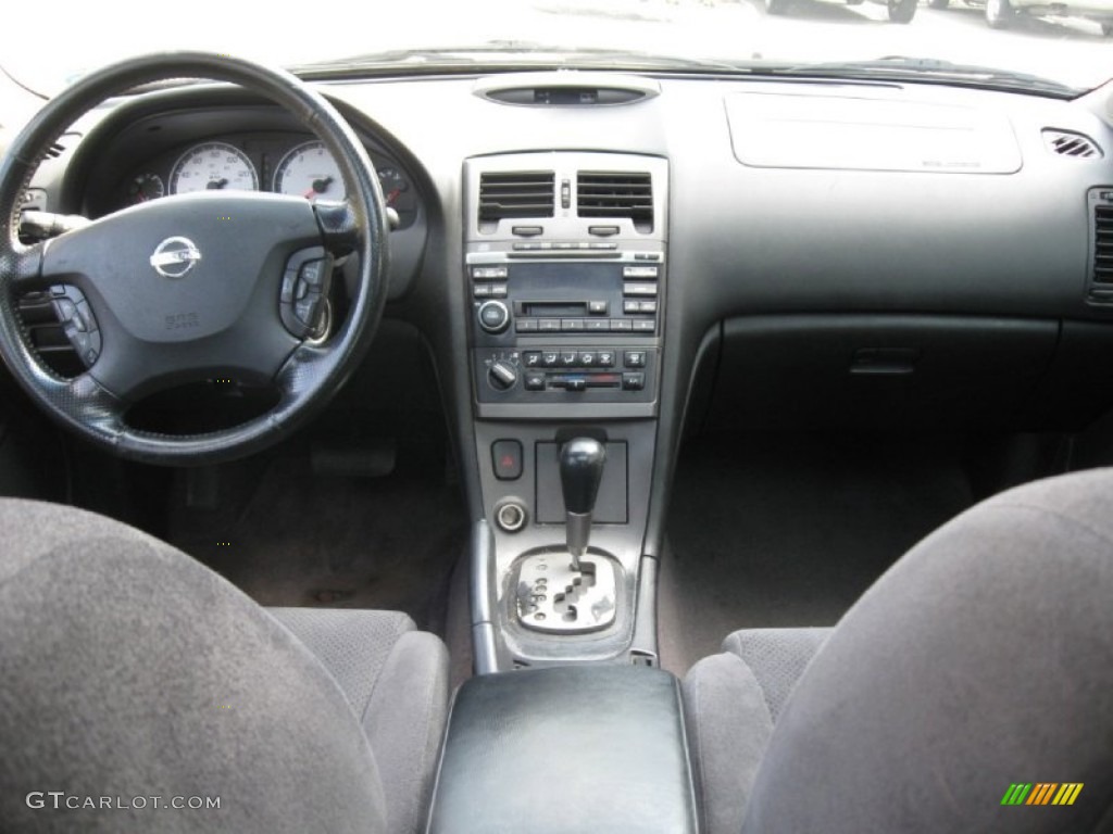 2003 Maxima SE - Merlot Red / Blond photo #11