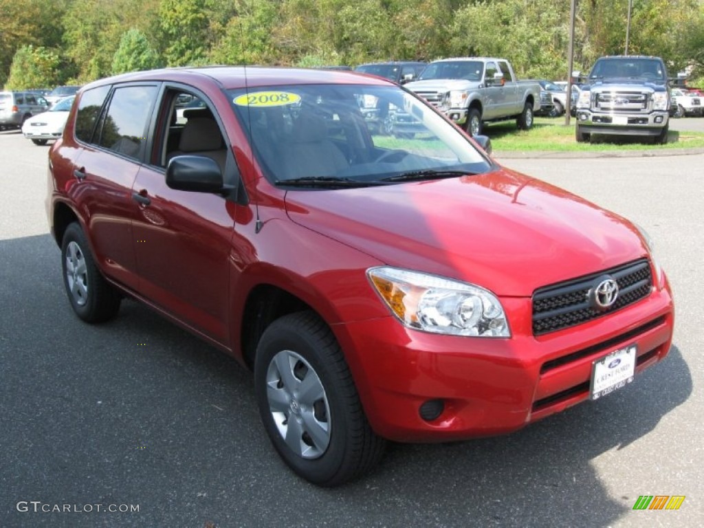 Barcelona Red Pearl Toyota RAV4