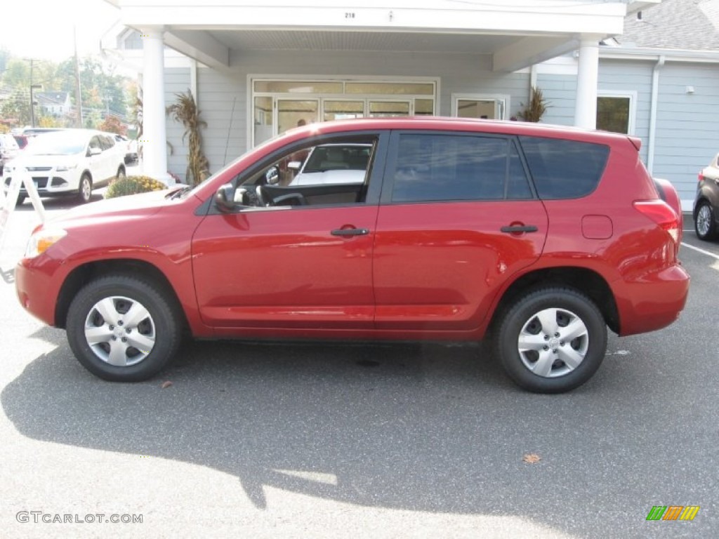 2008 RAV4 4WD - Barcelona Red Pearl / Taupe photo #4