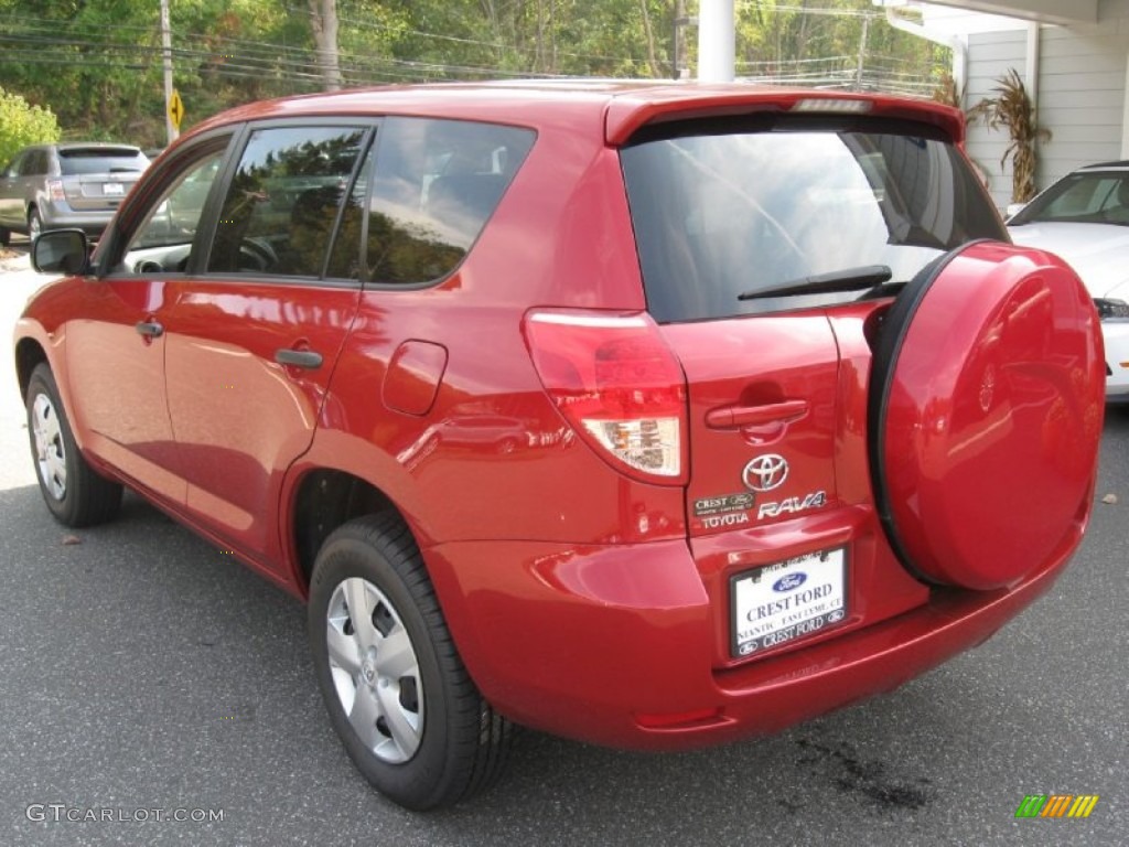 2008 RAV4 4WD - Barcelona Red Pearl / Taupe photo #5