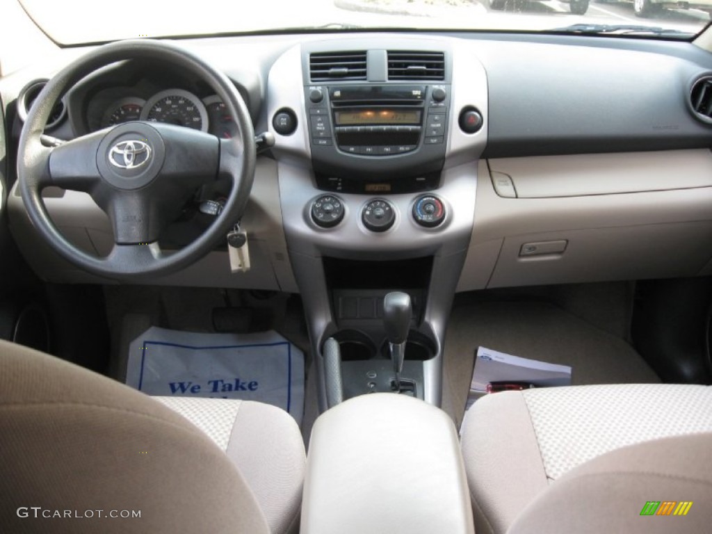 2008 RAV4 4WD - Barcelona Red Pearl / Taupe photo #11