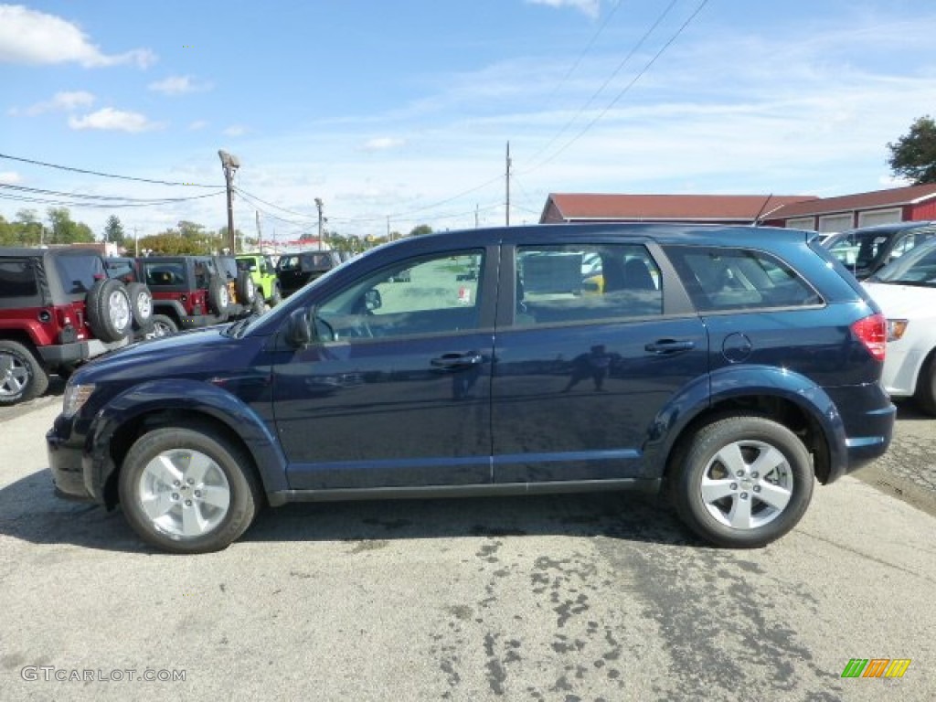 Fathom Blue Pearl 2013 Dodge Journey American Value Package Exterior Photo #71856029