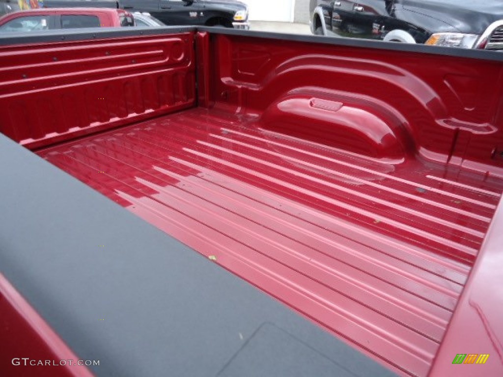 2012 Ram 1500 Express Quad Cab 4x4 - Deep Cherry Red Crystal Pearl / Dark Slate Gray/Medium Graystone photo #9
