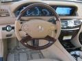 2013 Mercedes-Benz CL Cashmere/Savanna Interior Steering Wheel Photo