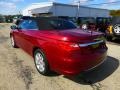 2013 Deep Cherry Red Crystal Pearl Chrysler 200 Touring Convertible  photo #3