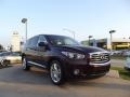 2013 Midnight Garnet Infiniti JX 35  photo #2