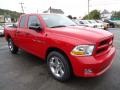 2012 Flame Red Dodge Ram 1500 Express Quad Cab 4x4  photo #7