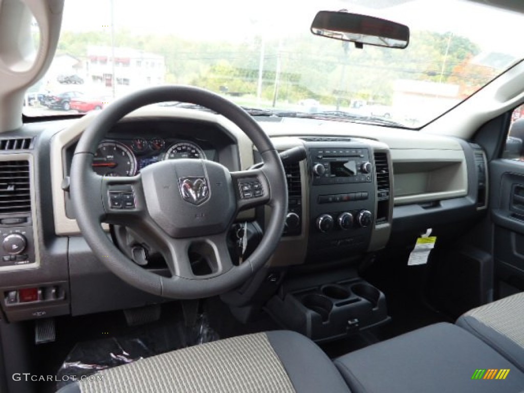 2012 Ram 1500 Express Crew Cab 4x4 - Flame Red / Dark Slate Gray/Medium Graystone photo #14