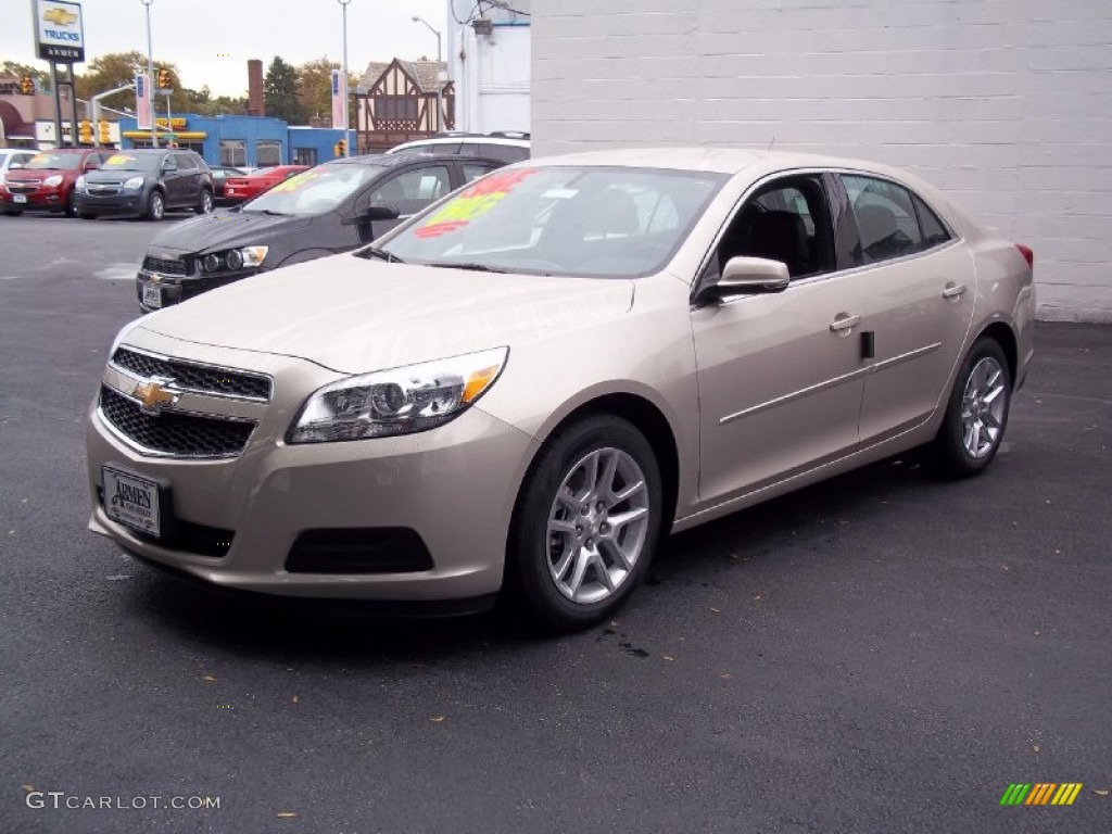 2013 Malibu LT - Champagne Silver Metallic / Jet Black photo #3