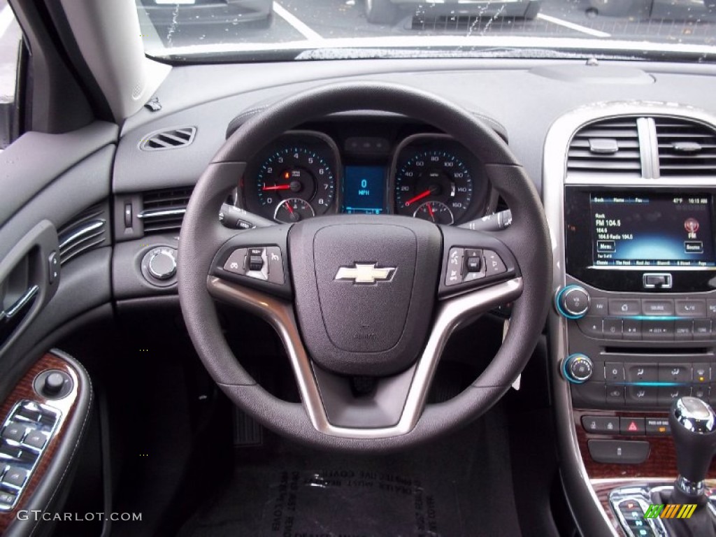 2013 Malibu LT - Champagne Silver Metallic / Jet Black photo #11