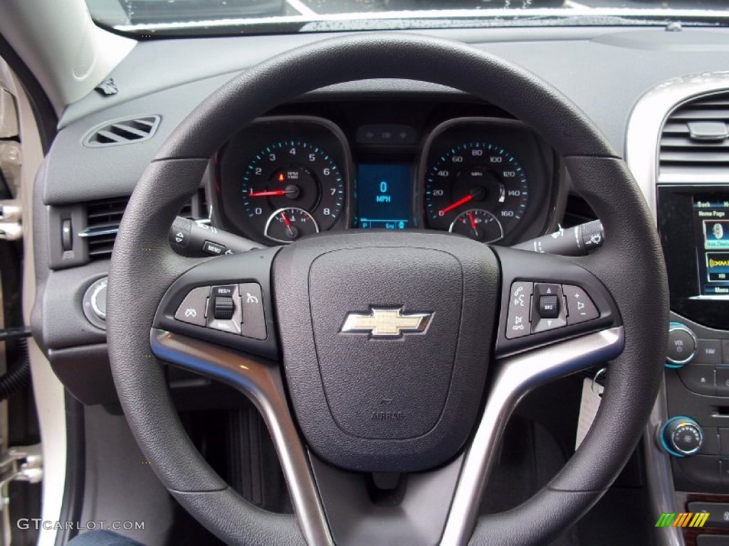 2013 Malibu LT - Champagne Silver Metallic / Jet Black photo #15