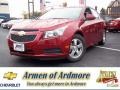 2013 Crystal Red Metallic Tintcoat Chevrolet Cruze LT  photo #1