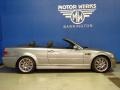 2004 Silver Grey Metallic BMW M3 Convertible  photo #14