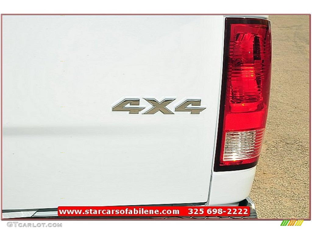 2012 Ram 1500 Lone Star Crew Cab 4x4 - Bright White / Light Pebble Beige/Bark Brown photo #6