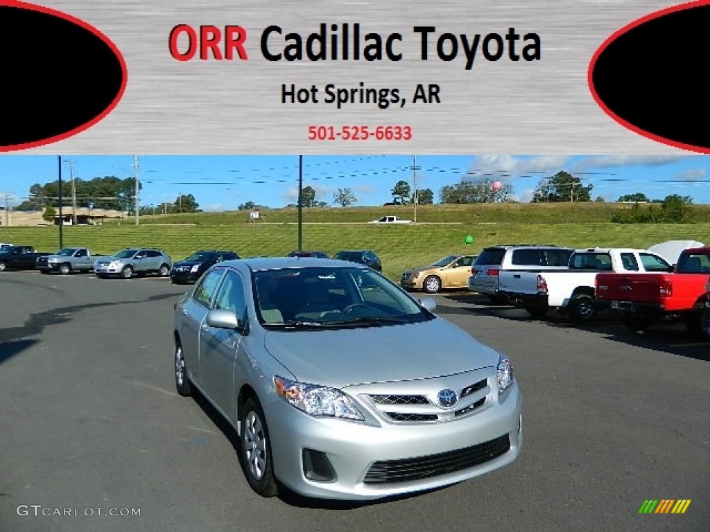 Classic Silver Metallic Toyota Corolla