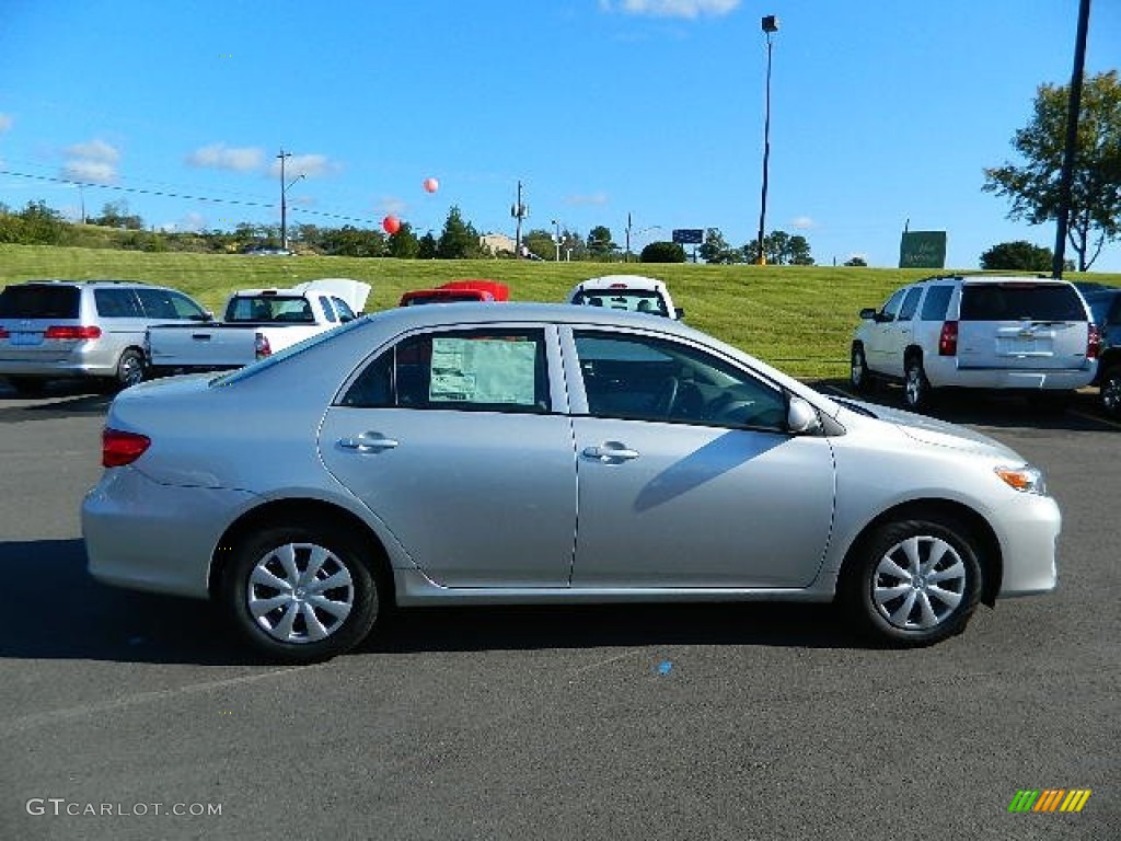 2013 Corolla L - Classic Silver Metallic / Ash photo #2