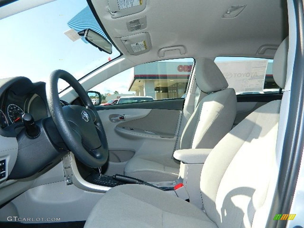 2013 Corolla L - Classic Silver Metallic / Ash photo #11