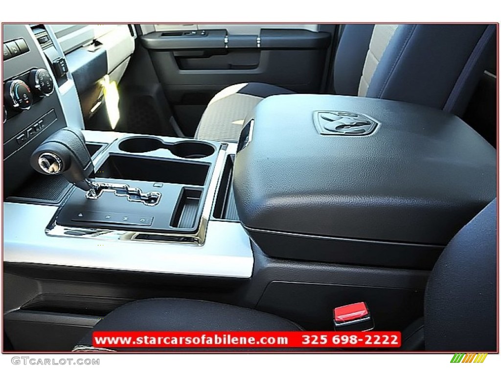 2012 Ram 1500 Lone Star Quad Cab - Bright Silver Metallic / Dark Slate Gray/Medium Graystone photo #18