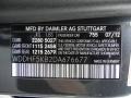 755: Steel Grey Metallic 2013 Mercedes-Benz E 350 Sedan Color Code
