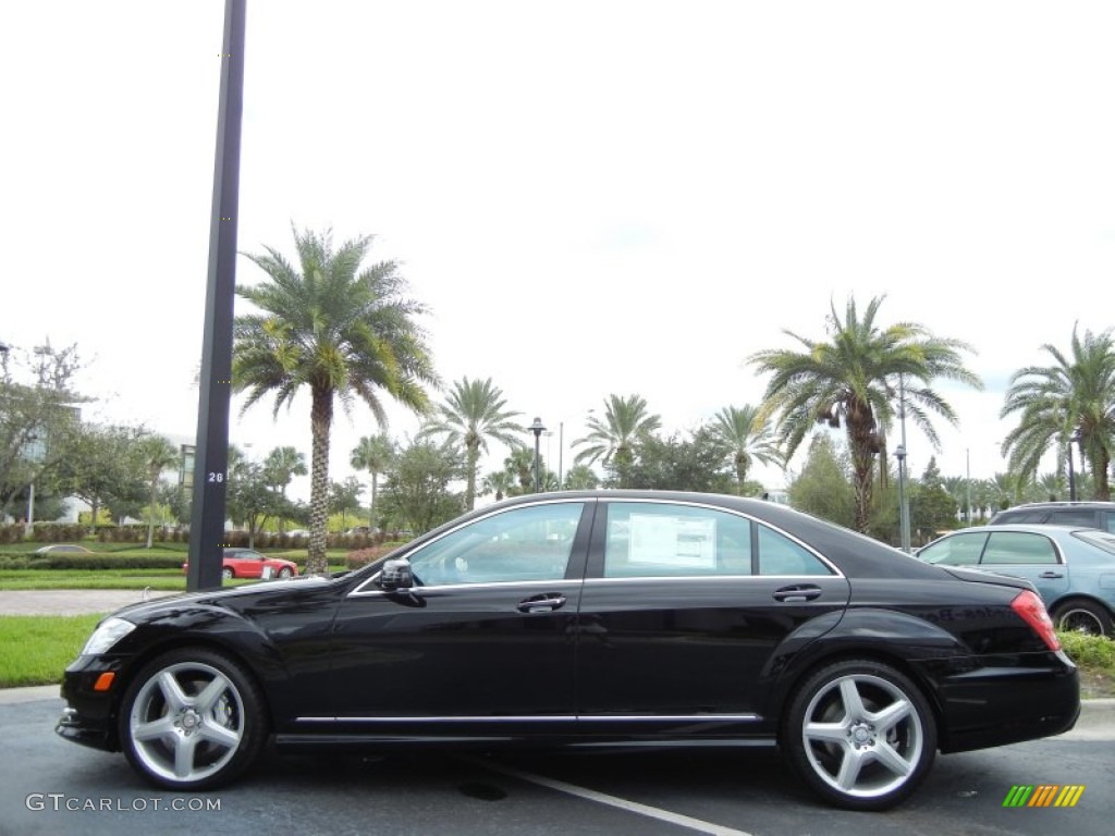 Black 2013 Mercedes-Benz S 550 Sedan Exterior Photo #71866103