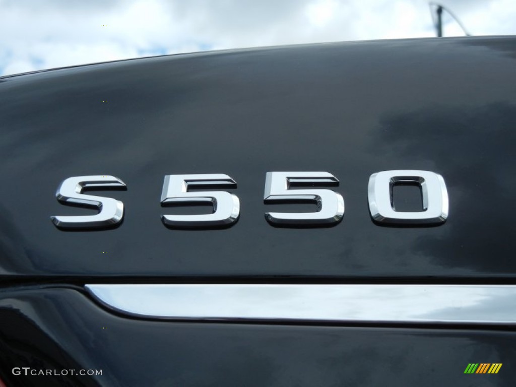 2013 S 550 Sedan - Black / Black photo #4