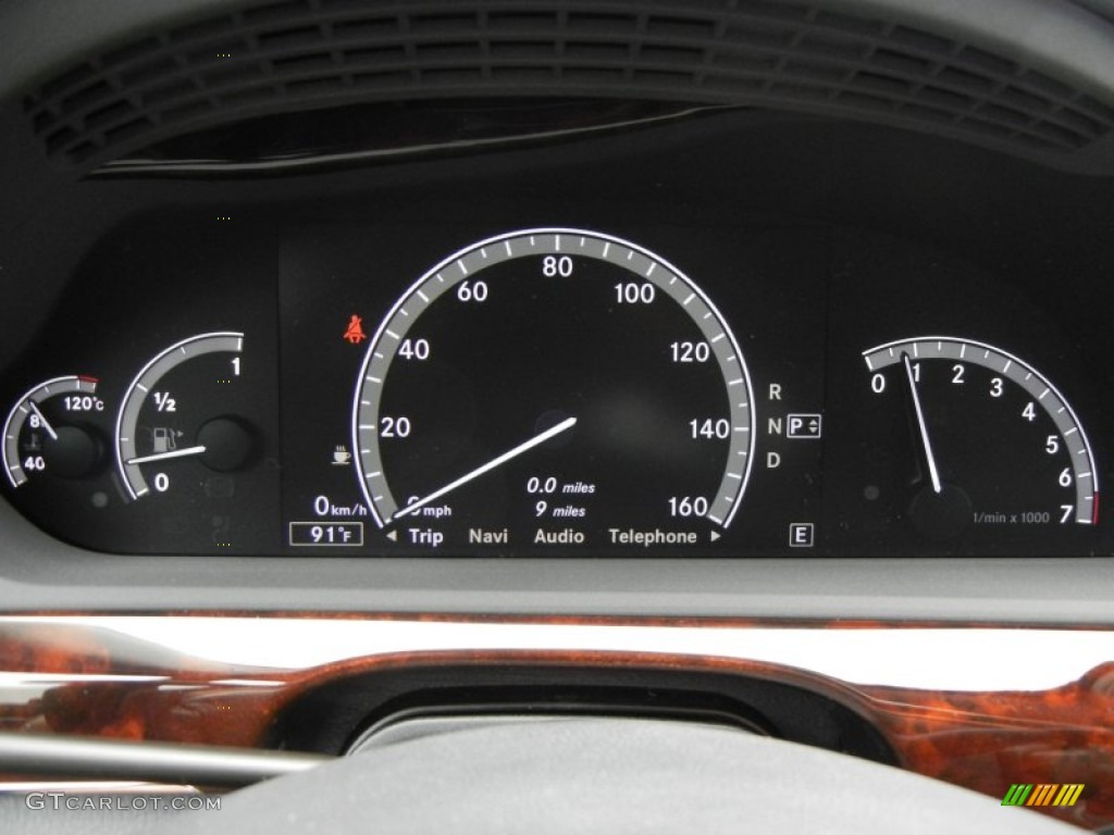 2013 Mercedes-Benz S 550 Sedan Gauges Photo #71866264