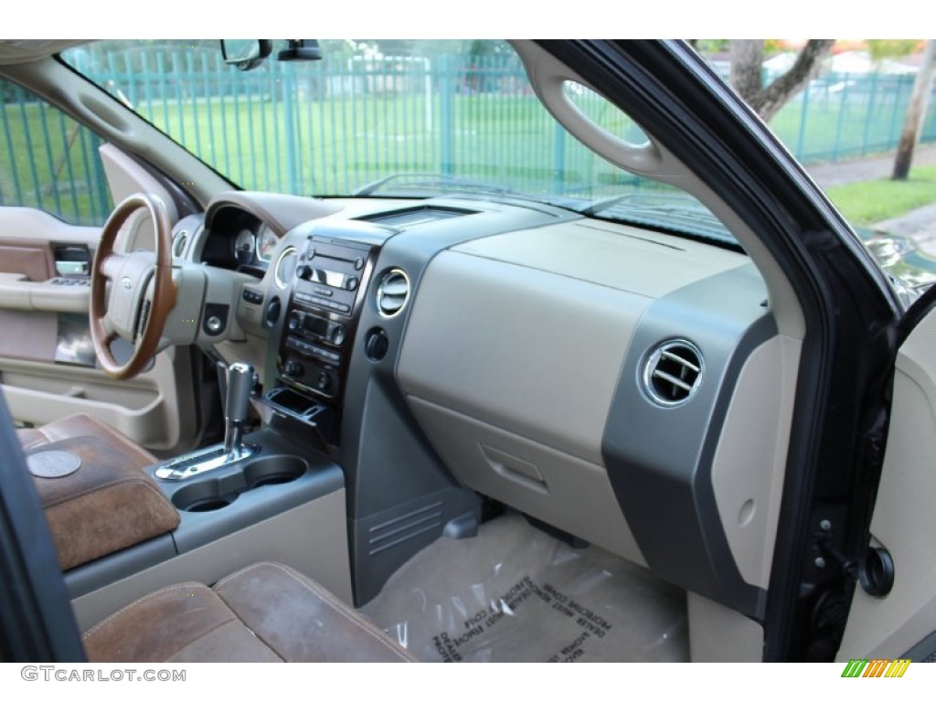 2005 F150 King Ranch SuperCrew 4x4 - Dark Stone Metallic / Castano Brown Leather photo #56