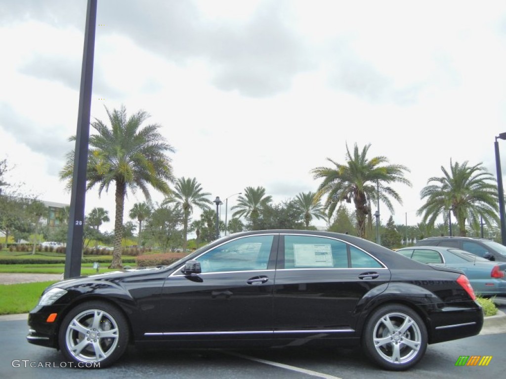 Black 2013 Mercedes-Benz S 550 Sedan Exterior Photo #71866407