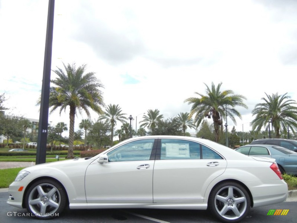 2013 S 550 Sedan - Diamond White Metallic / Cashmere/Savanna photo #2