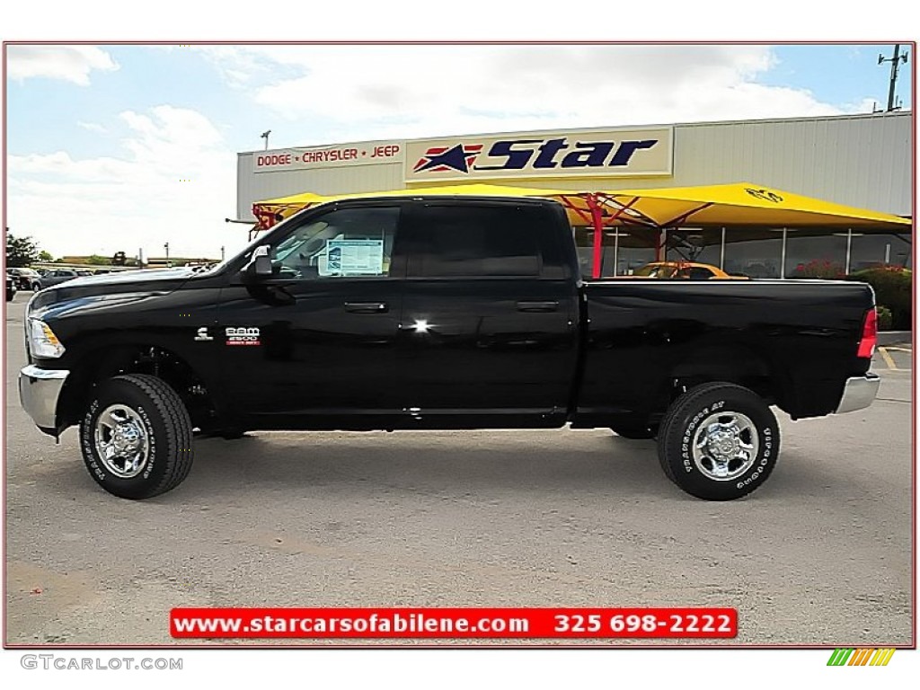 2012 Ram 2500 HD ST Crew Cab 4x4 - Black / Dark Slate/Medium Graystone photo #3