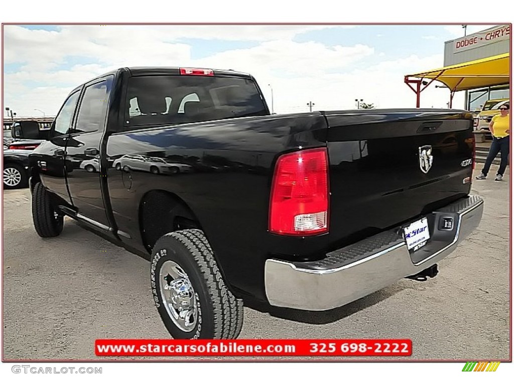 2012 Ram 2500 HD ST Crew Cab 4x4 - Black / Dark Slate/Medium Graystone photo #4