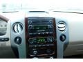 2005 Ford F150 Castano Brown Leather Interior Controls Photo