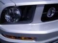 2006 Satin Silver Metallic Ford Mustang V6 Premium Coupe  photo #3