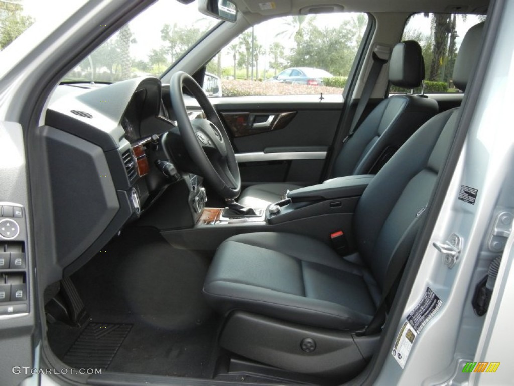 Black Interior 2012 Mercedes-Benz GLK 350 Photo #71868042