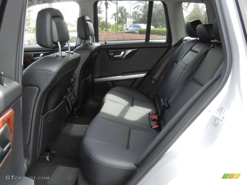 Black Interior 2012 Mercedes-Benz GLK 350 Photo #71868066
