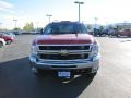 2010 Victory Red Chevrolet Silverado 2500HD LTZ Crew Cab 4x4  photo #9