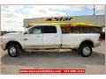 Bright White - Ram 3500 HD Laramie Longhorn Crew Cab 4x4 Dually Photo No. 3