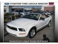 2008 Performance White Ford Mustang V6 Deluxe Convertible  photo #1