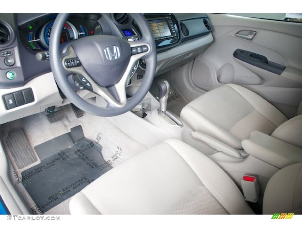 Gray Interior 2010 Honda Insight Hybrid EX Navigation Photo #71870976