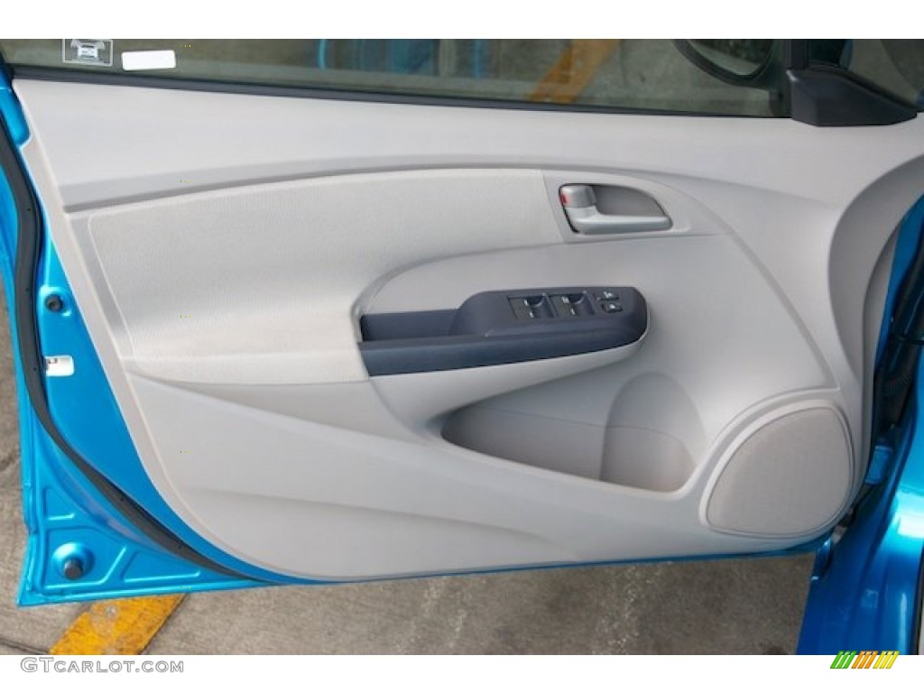 2010 Honda Insight Hybrid EX Navigation Gray Door Panel Photo #71871276