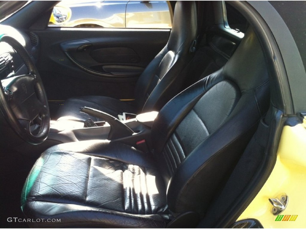 1998 Boxster  - Pastel Yellow / Black photo #2
