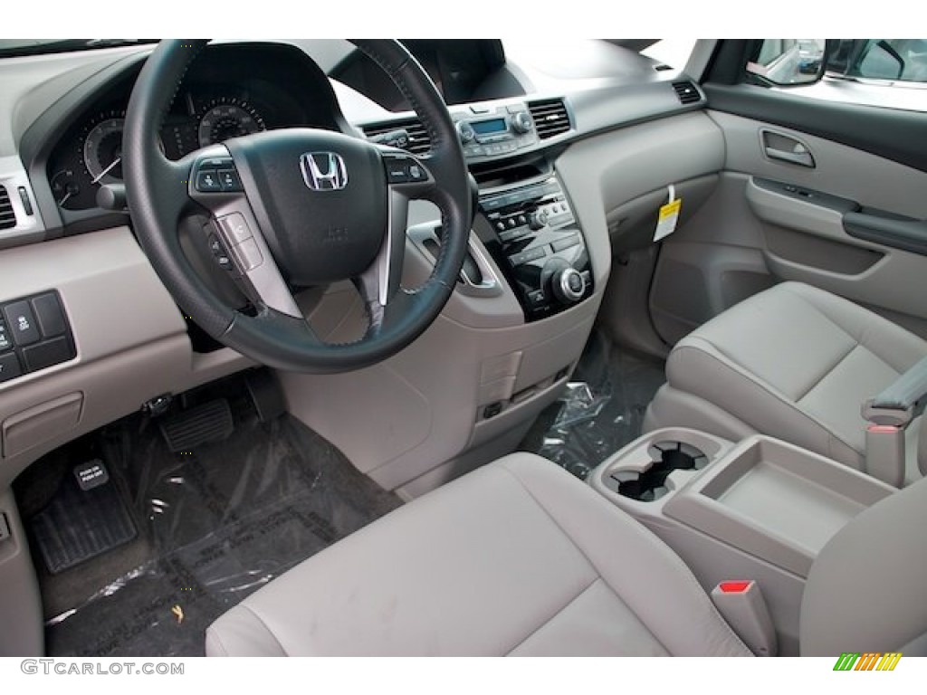 Gray Interior 2013 Honda Odyssey EX-L Photo #71872479