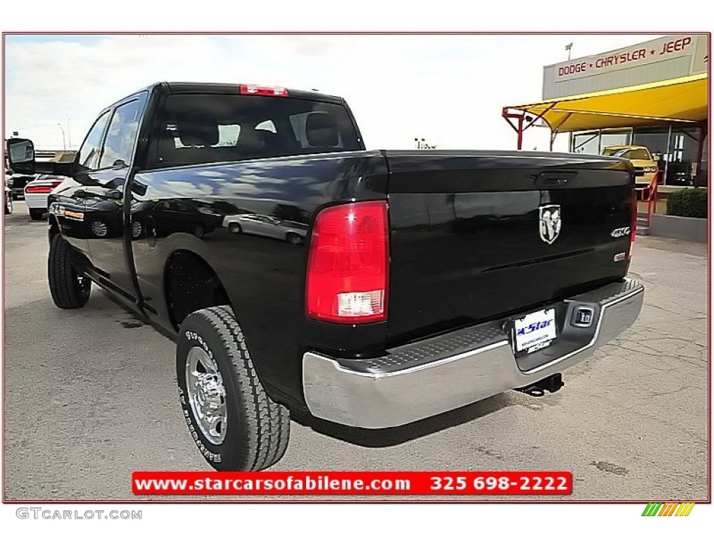 2012 Ram 2500 HD ST Crew Cab 4x4 - Black / Dark Slate/Medium Graystone photo #4