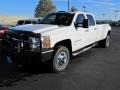 Summit White 2008 Chevrolet Silverado 3500HD LT Crew Cab 4x4 Dually