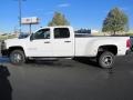 Summit White - Silverado 3500HD LT Crew Cab 4x4 Dually Photo No. 2