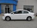 Taffeta White - Civic LX Sedan Photo No. 2
