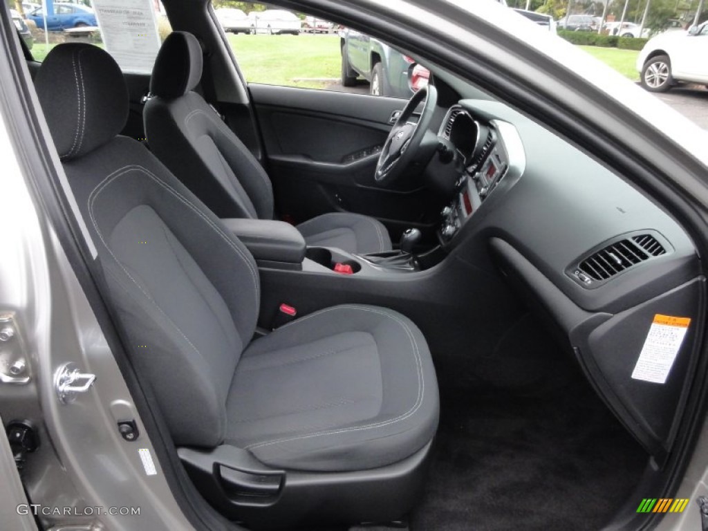 Black Interior 2012 Kia Optima Hybrid Photo #71875826