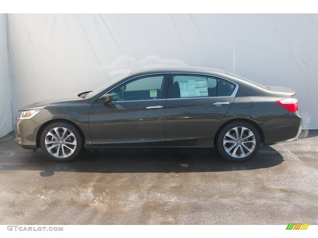 Hematite Metallic 2013 Honda Accord Sport Sedan Exterior Photo #71876641